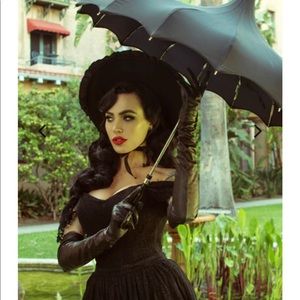 Southern Gothic Bustier Top by La Femme En Noir